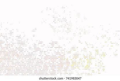 Light Green, Red vector abstract pattern with circles. Geometry template for your business design. Background with colored spheres.
