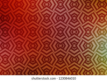 Light Green, Red vector backdrop with long lines. Blurred decorative design in simple style with lines. Pattern for business booklets, leaflets.
