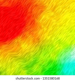 Light Green, Red vector backdrop with curves. Bright illustration with gradient circular arcs. Pattern for websites, landing pages.