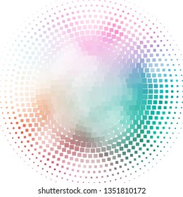 Light Green, Red vector backdrop with rectangles. New abstract illustration with rectangular shapes. Modern template for your landing page.