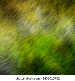 Light Green, Red vector backdrop with circular arc. Colorful geometric sample with gradient curves.  Pattern for busines booklets, leaflets