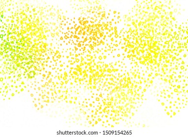 Light Green, Red vector backdrop with memphis shapes. Illustration with colorful gradient shapes in abstract style. Simple design for your web site.