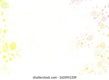 Light Green, Red vector backdrop with memphis shapes. Decorative design in abstract style with random forms. Background for a cell phone.