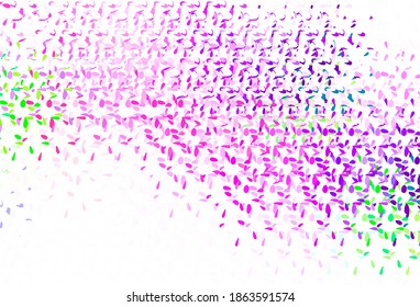 Light Green, Red vector backdrop with dots. Blurred decorative design in abstract style with bubbles. Pattern for beautiful websites.