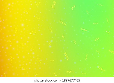 Verde claro, fondo vectorial rojo en estilo de vacaciones. El humor moderno y abstracto de la Navidad se moldea. Mejor diseño para un afiche de la universidad, pancarta.