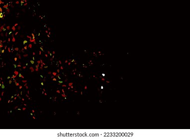 Light Green, Red vector backdrop with abstract shapes. Simple colorful illustration with abstract gradient shapes. Modern design for your business card.