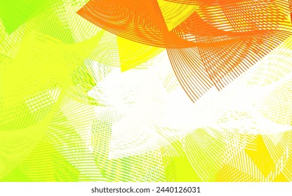 Light Green, Red vector backdrop with memphis shapes. Decorative design in abstract style with random forms. Elegant design for wallpapers.