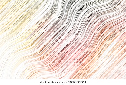 Light Green, Red vector background with bent lines. Colorful illustration in abstract marble style with gradient. The elegant pattern for brand book.