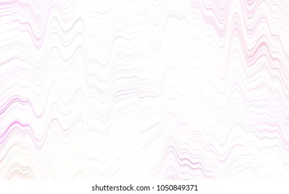 Light Green, Red vector background with curved circles. Creative illustration in halftone marble style with gradient. New composition for your brand book.