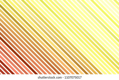 Light Green, Red vector background with straight lines. Shining colored illustration with narrow lines. The pattern can be used for websites.