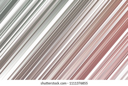 Light Green, Red vector background with straight lines. Blurred decorative design in simple style with lines. Best design for your ad, poster, banner.
