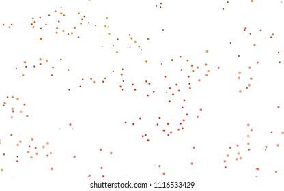 Light Green, Red vector  background with bubbles. Illustration with set of shining colorful abstract circles. Completely new template for your brand book.