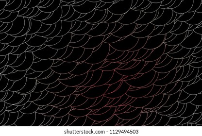 Light Green, Red vector  background with bubbles. Beautiful colored illustration with blurred circles in nature style. Pattern can be used as texture of water, rain drops.