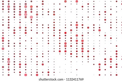 Light Green, Red vector  background with bubbles. Blurred bubbles on abstract background with colorful gradient. New design for ad, poster, banner of your website.