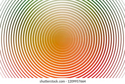 Light Green, Red vector background with bubbles. Blurred decorative design in abstract style with bubbles. Design for business adverts.