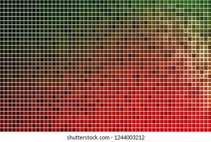 Light Green, Red vector background with rectangles. Decorative design in abstract style with rectangles. Pattern can be used for websites.