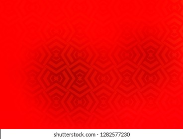 Light Green, Red vector background with straight lines. Lines on blurred abstract background with gradient. Backdrop for TV commercials.