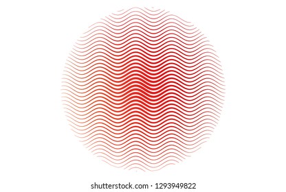 Light Green, Red vector background with straight lines. Shining colored illustration with narrow lines. Backdrop for TV commercials.