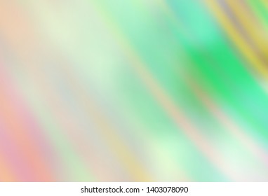 Light Green, Red vector background with straight lines. Colorful shining illustration with lines on abstract template. Pattern for ad, booklets, leaflets.