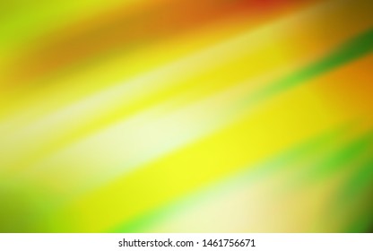 Light Green, Red vector background with straight lines. Blurred decorative design in simple style with lines. Pattern for ad, booklets, leaflets.