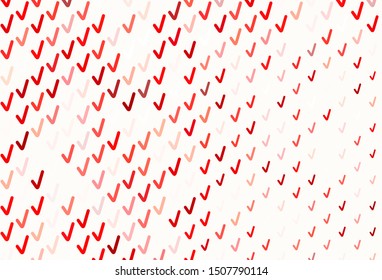 Light Green, Red vector background with wry lines. Colorful geometric sample with gradient lines.  The best colorful design for your business.