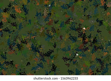 Light Green, Red vector background with abstract shapes. Illustration with colorful gradient shapes in abstract style. Elegant design for wallpapers.