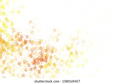 Light Green, Red vector background with straight lines, dots. Shining colored illustration with sharp stripes. Pattern for ad, booklets, leaflets.
