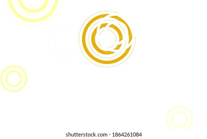 Light Green, Red vector background with spots. Blurred decorative design in abstract style with bubbles. Pattern for beautiful websites.