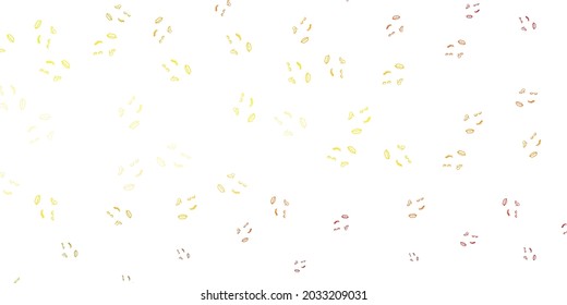 Light Green, Red vector background with woman symbols. Colorful illustration with gradient feminism shapes. Best design to show the power of women.