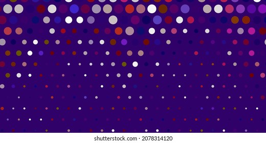 Light green, red vector background with bubbles. Abstract illustration with colorful spots in nature style. Design for posters, banners.