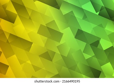 Hellgrüner, roter Vektorhintergrund mit Rechtecken. Abstrakte Farbverlauf-Abbildung mit Rechtecken. Moderne Vorlage für Ihre Zielseite.