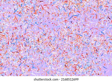 Light Green, Red vector background with stright stripes. Glitter abstract illustration with colorful sticks. Pattern for ads, posters, banners.