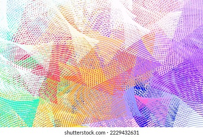 Light Green, Red vector background with stright stripes. Glitter abstract illustration with colorful sticks. Pattern for ads, posters, banners.