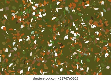 Light green, red vector background with abstract forms. Modern abstract illustration with colorful random forms. Elegant design for wallpapers.