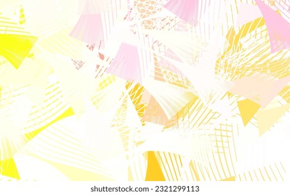 Light Green, Red vector background with abstract shapes. Decorative design in abstract style with random forms. Simple design for your web site.