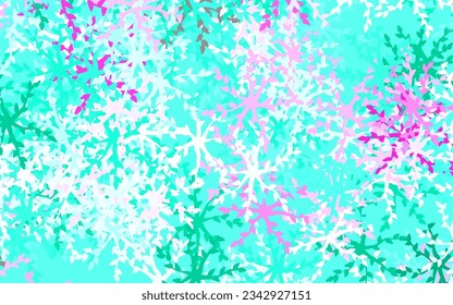 Light Green, Red vector background with abstract shapes. Simple colorful illustration with abstract gradient shapes. Simple design for your web site.
