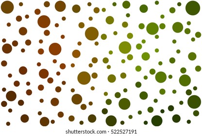 Light Green Red Vector banners set of circles, spheres. Abstract Circles. Art Vector Background.