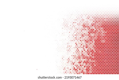 Verde claro, vector rojo Hermosa ilustración de color con círculos borrosos en estilo natural. Burbujas borrosas sobre fondo abstracto con gradiente colorido. Diseño inteligente para anuncios comerciales.