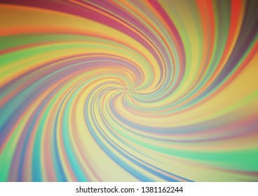 Light Green, Red vector blur pattern. Shining colorful illustration in a Brand new style. The template can be used for your brand book.