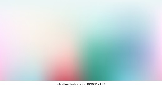 Light Green  Red vector blur backdrop  Abstract colorful illustration and blur gradient  Smart pattern for websites 
