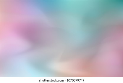 Light Green, Red vector blurred and colored backdrop. Colorful illustration in abstract style with gradient. The elegant pattern can be used as part of a brand book.