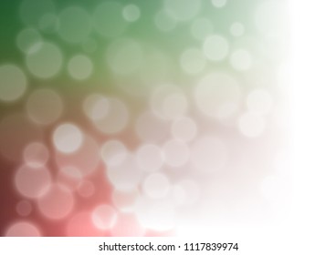 Light Green, Red vector blurred shine abstract pattern. Creative illustration in halftone style with gradient. The best blurred design for your business.