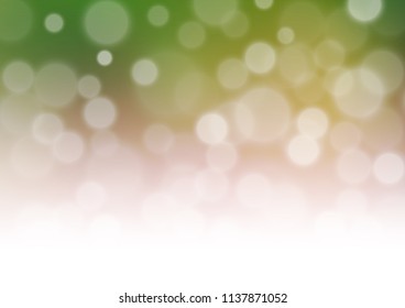 Light Green, Red vector blurred bright background. An elegant bright illustration with gradient. The template can be used for your brand book.