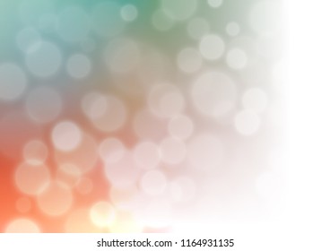 Light Green, Red vector blurred bright pattern. Colorful illustration in blurry style with gradient. Brand new design for your business.