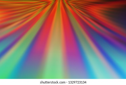 Light Green, Red vector blurred pattern. Abstract colorful illustration with gradient. New style design for your brand book.
