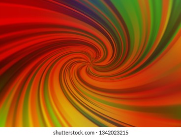 Light Green, Red vector blurred background. Modern geometrical abstract illustration with gradient. A new texture for your design.