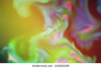 Light Green, Red vector blurred template. An elegant bright illustration with gradient. New way of your design.