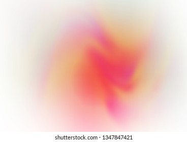 Light Green, Red vector blurred bright template. Colorful abstract illustration with gradient. A completely new design for your business.