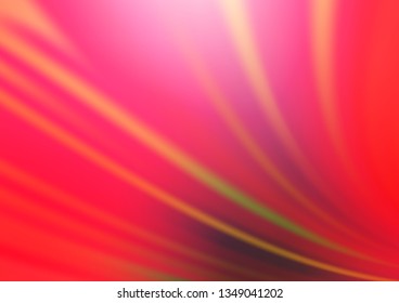 Light Green, Red vector blurred bright pattern. Creative illustration in halftone style with gradient. Brand new style for your business design.
