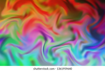 Light Green, Red vector blurred bright texture. Abstract colorful illustration with gradient. Completely new design for your business.